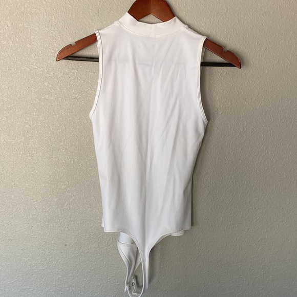 Abercrombie soft collection white high neck body suit - Picture 5 of 5